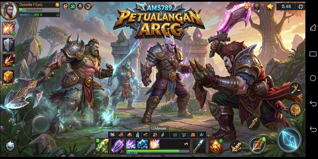 Gameplay <strong>AMS789</strong> yang epik dengan pertarungan yang dinamis.