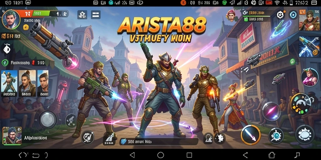 Tampilan antarmuka pengguna ARISTA88 yang intuitif dan modern.