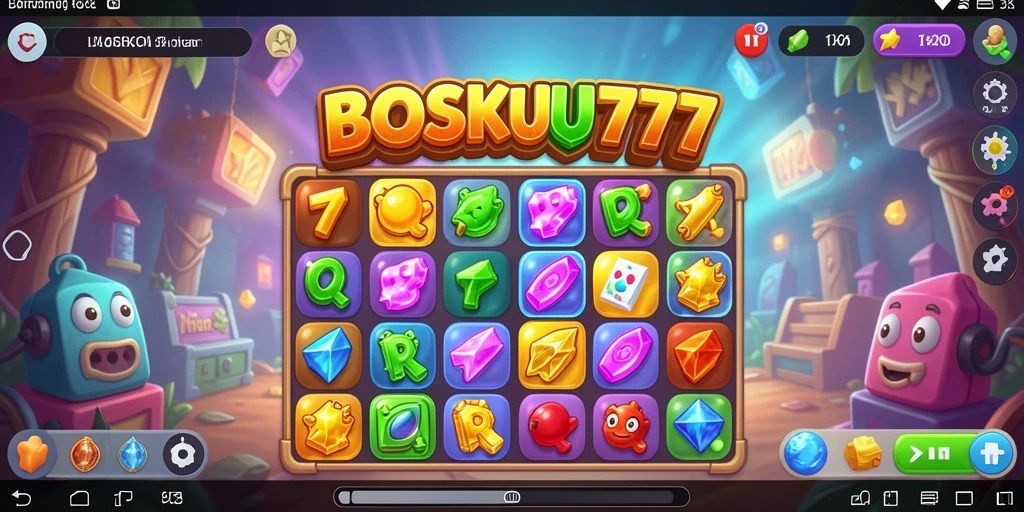 Tampilan gameplay seru dalam BOSKU777 dengan grafis menawan.