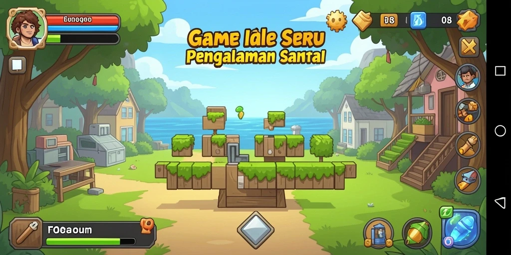 Tangkapan layar F08 menunjukkan aksi gameplay Idle yang menarik.
