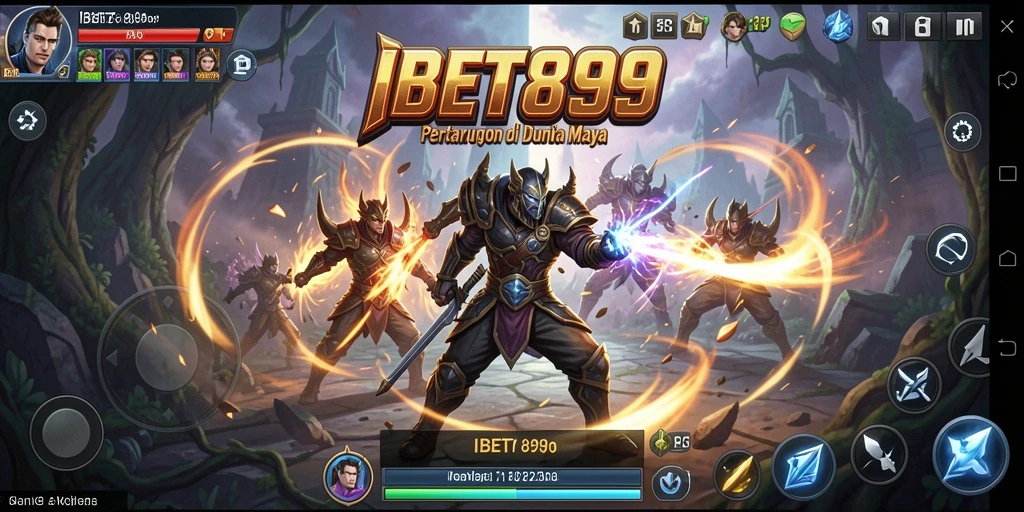 Tampilan seru dari gameplay pertarungan IBET899 yang menegangkan.