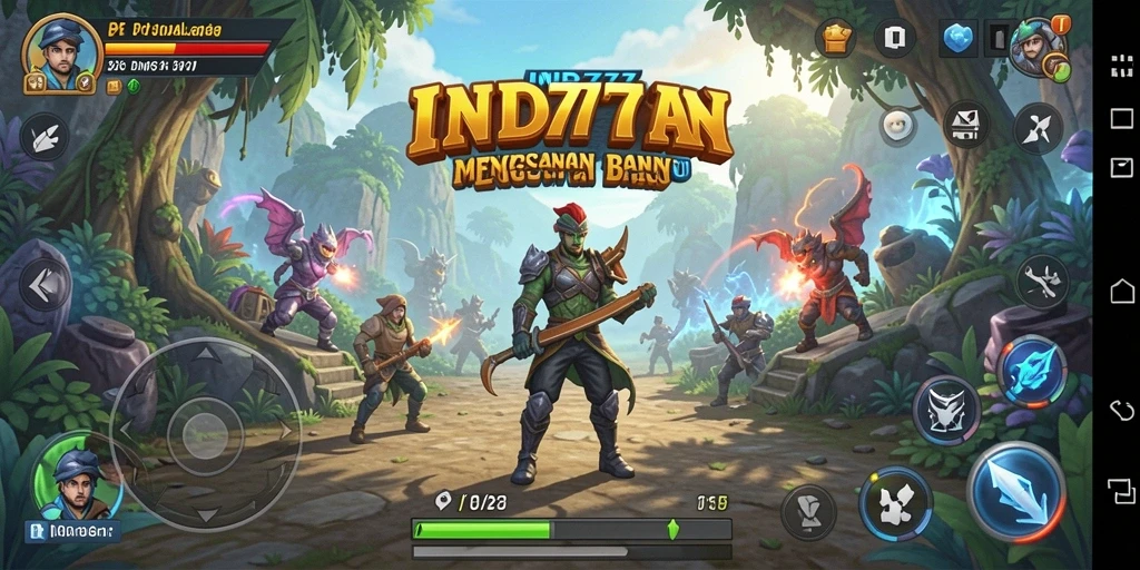 Tampilan gameplay IND777 yang menakjubkan dalam petualangan seru.