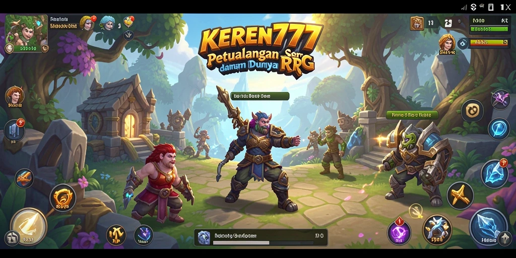 Screenshot gameplay menampilkan aksi seru dalam KEREN777.