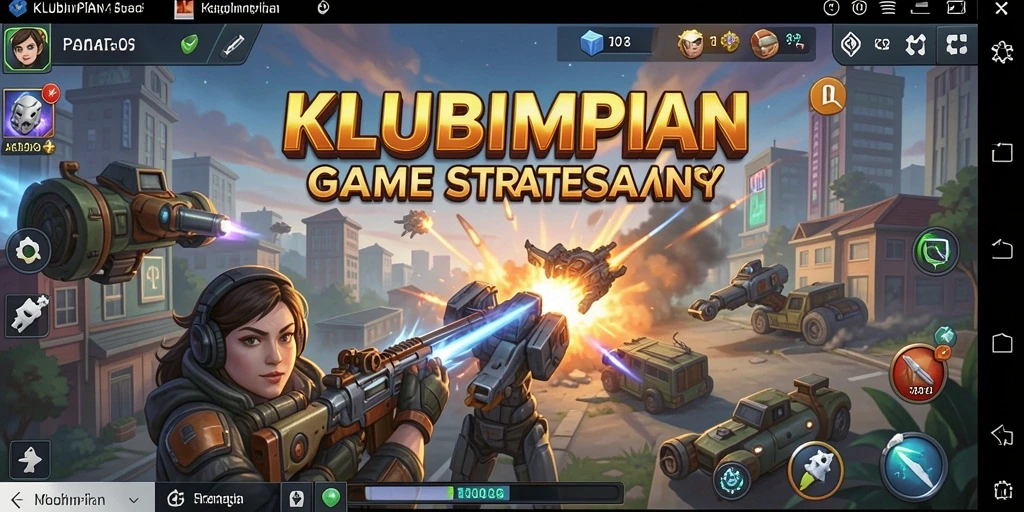 Tampilan gameplay mendebarkan di KLUBIMPIAN.