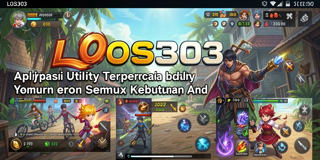 Tampilan aplikasi LOS303 yang sederhana dan mudah digunakan.