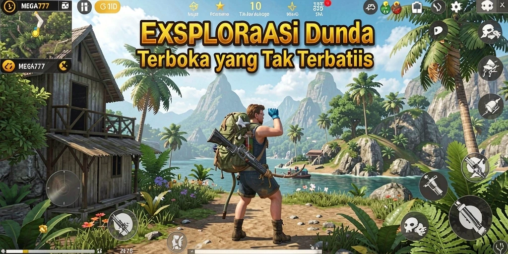 Gameplay Open World MEGA777 yang menakjubkan dan mendebarkan.
