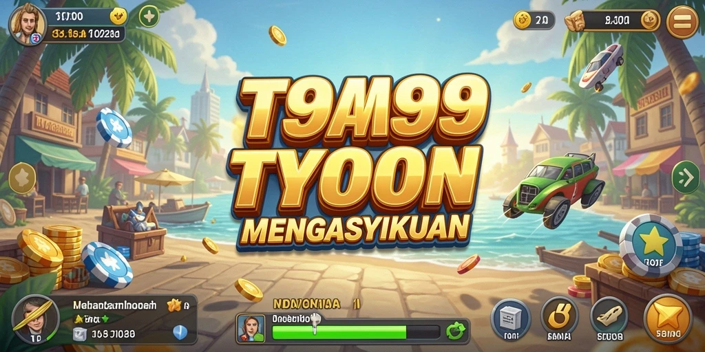Screenshot gameplay T9999 yang mendebarkan.
